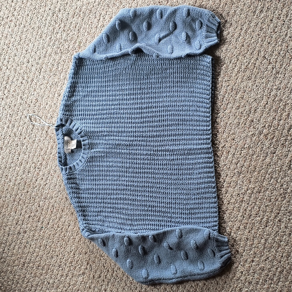 Jessica Simpson crop knit sweater